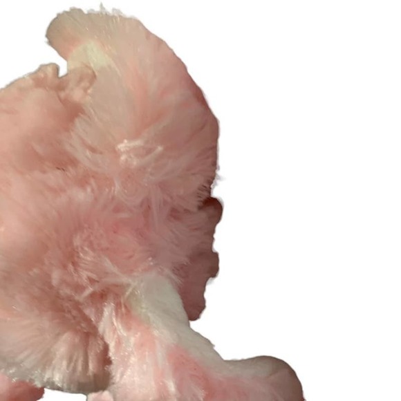 Enchanting Kellytoy Easter Bunny: Adorable Floral Bow & Carrot Feet - Picture 3 of 9